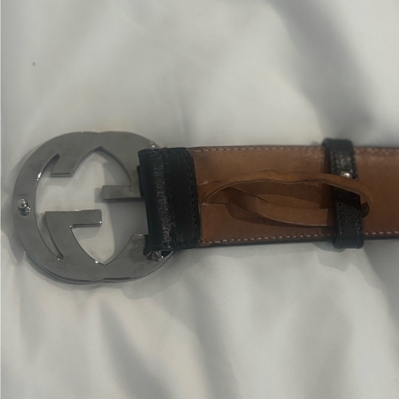 Gucci belt with classic green & Red Stripe - Picture 4 of 4